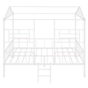 House Bed Frame With Slatted Support, No Box Spring Needed by Couch.com