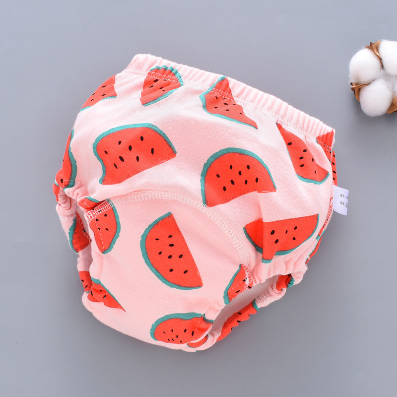 Baby Training Pants Washable 6-layer Gauze Diaper Cover Learning