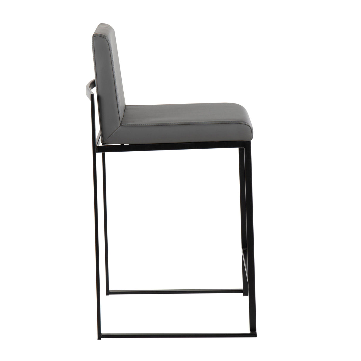 Fuji - Contemporary Modern Elegance, High Back Counter Stool by Couch.com