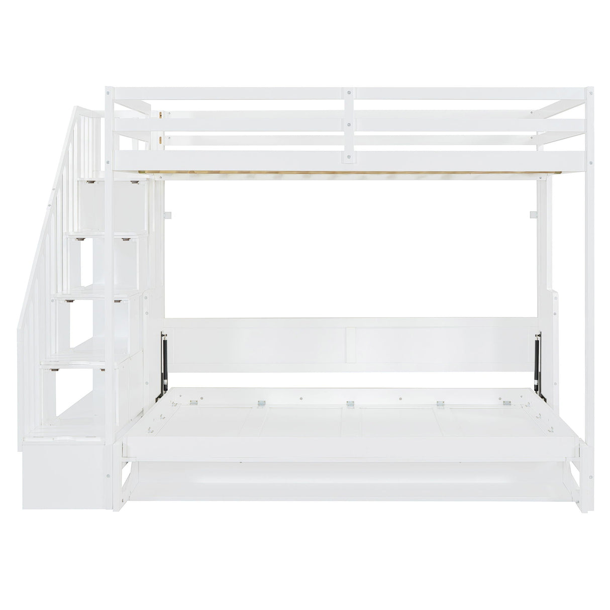 Murphy Bed With Smart Hydraulic System And Desk Design by Couch.com