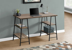 Computer Desk For Home Office, Storage Shelves, Industrial Design by Couch.com