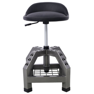 Pneumatic 360 Degree Swivel Stool, Mechanics Rolling Creeper Seat, Heavy Duty Rolling Mechanics Stool, Shop Stool With Casters by Couch.com