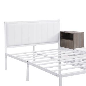 Platform Bed With 2 Tier Storage Shelves, Storage Cabinet by Couch.com