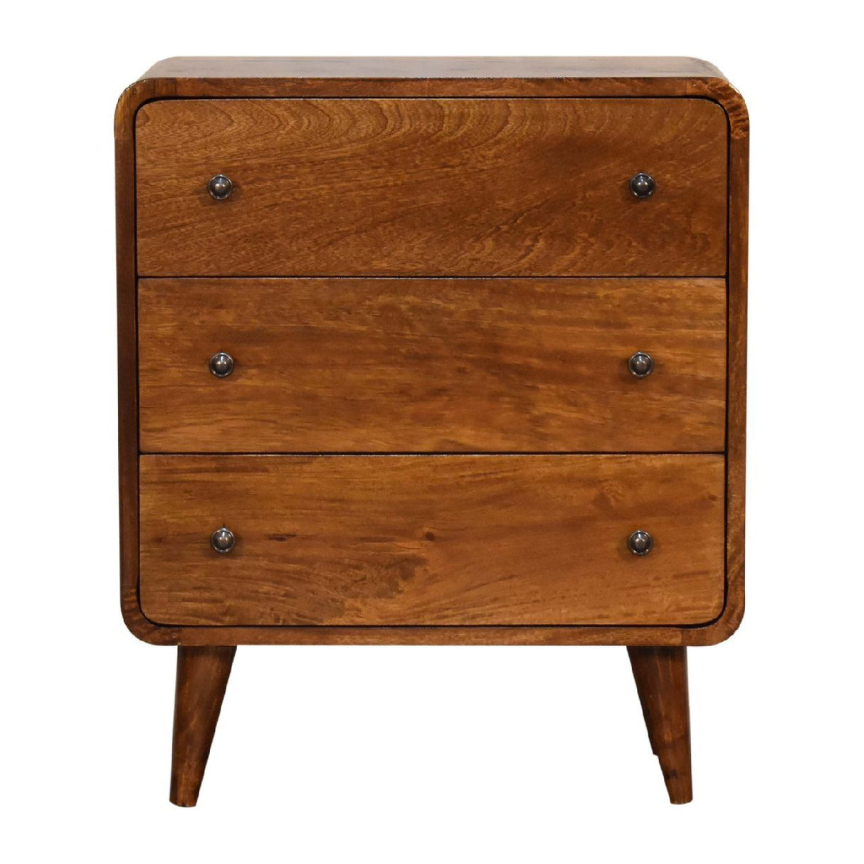 3 Drawer Mini Curved Chest by Couch.com