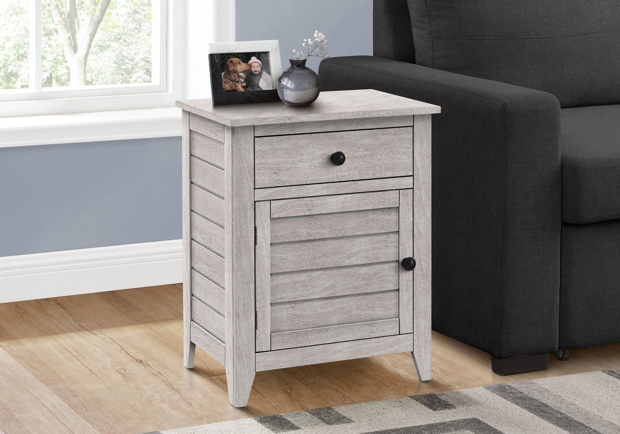 Accent Nightstand, Storage Drawer, Transitional by Couch.com