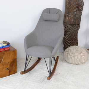 Chloe - Mid Century Modern Rocker Livingroom And Bedroom Chair by Couch.com
