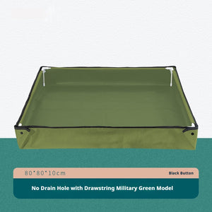 Portable Foldable Toy Sand Tray Pet Sand Tub PVC Water Tank