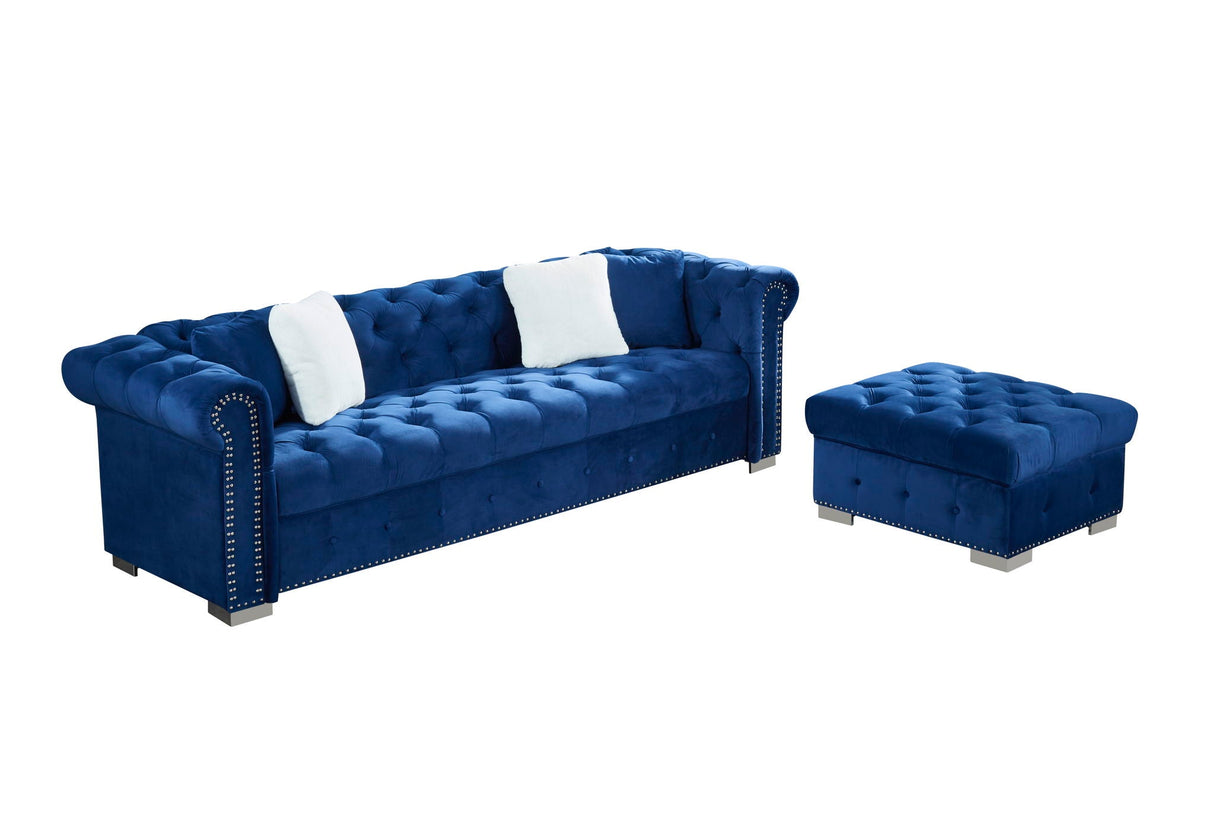 4 Seater Oversized L Shaped Reversible Sectional Sofa by Couch.com