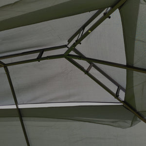 13x10 Outdoor Patio Gazebo Canopy Tent with Ventilated Double Roof and Mosquito Net