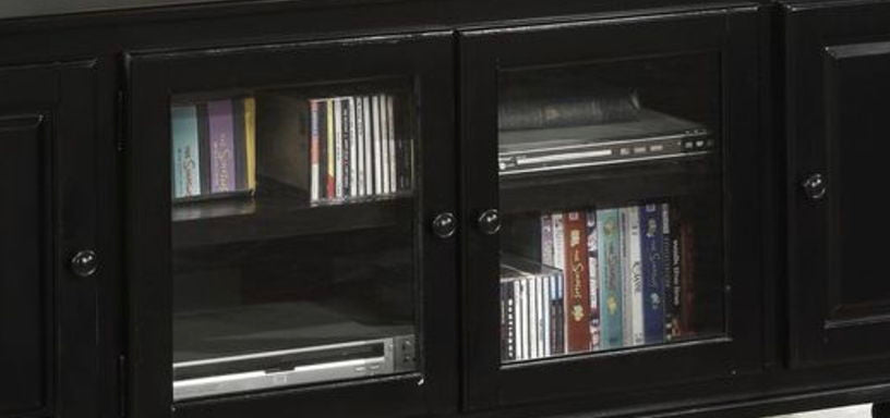 Ferla - TV Stand - Black by Couch.com