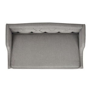 Robin - Tufted Wingback Pet Sofa Bed, Medium by Couch.com