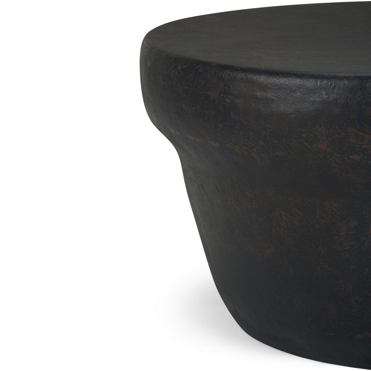 Garvy - Metal Coffee Table - Rustic Bronze by Couch.com