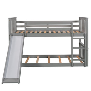 Bunk Bed With Convertible Ladder And Slide by Couch.com