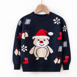 Baby Boys' And Girls' Elastic Pullover Sweater