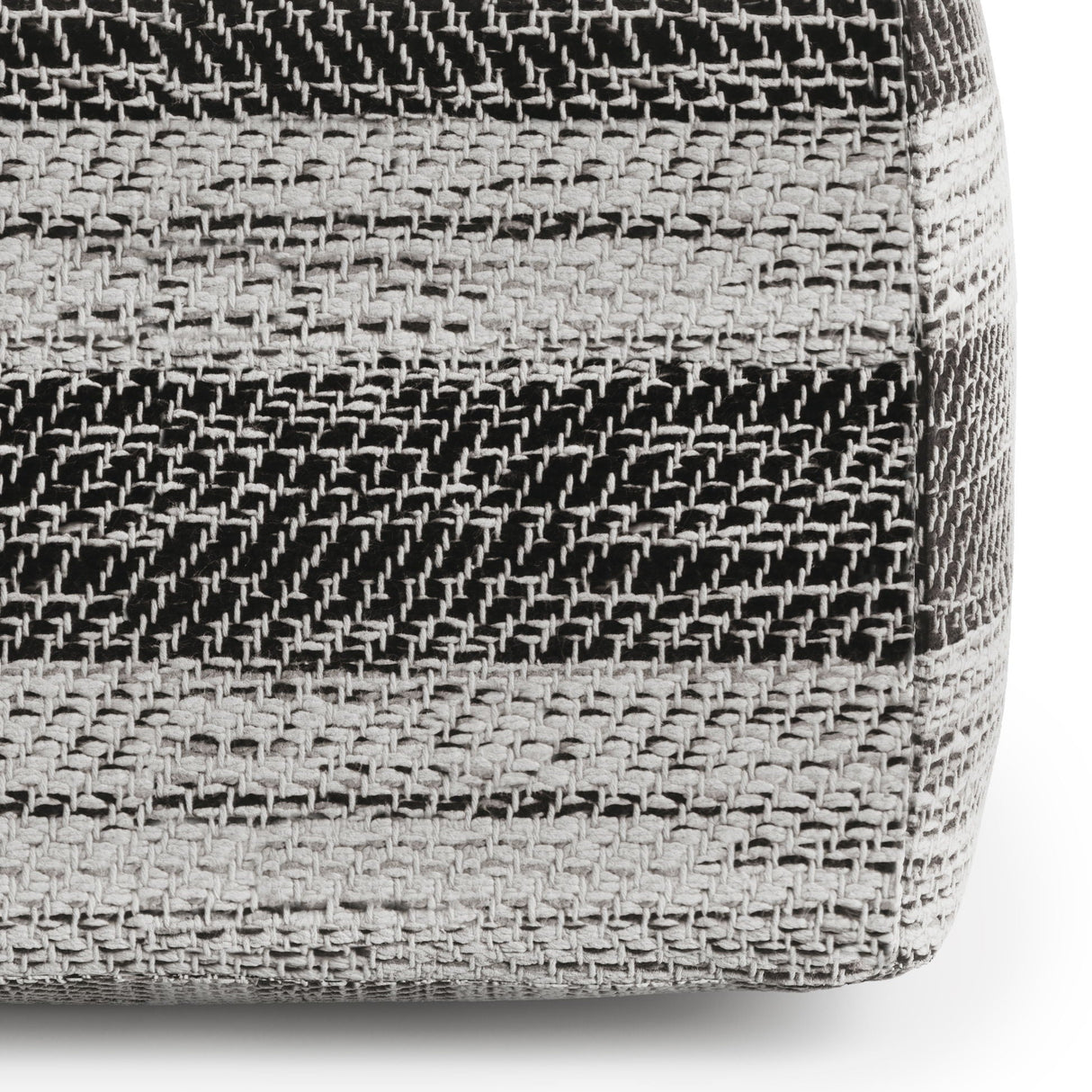 Clay - Square Pouf, Upholstered by Couch.com