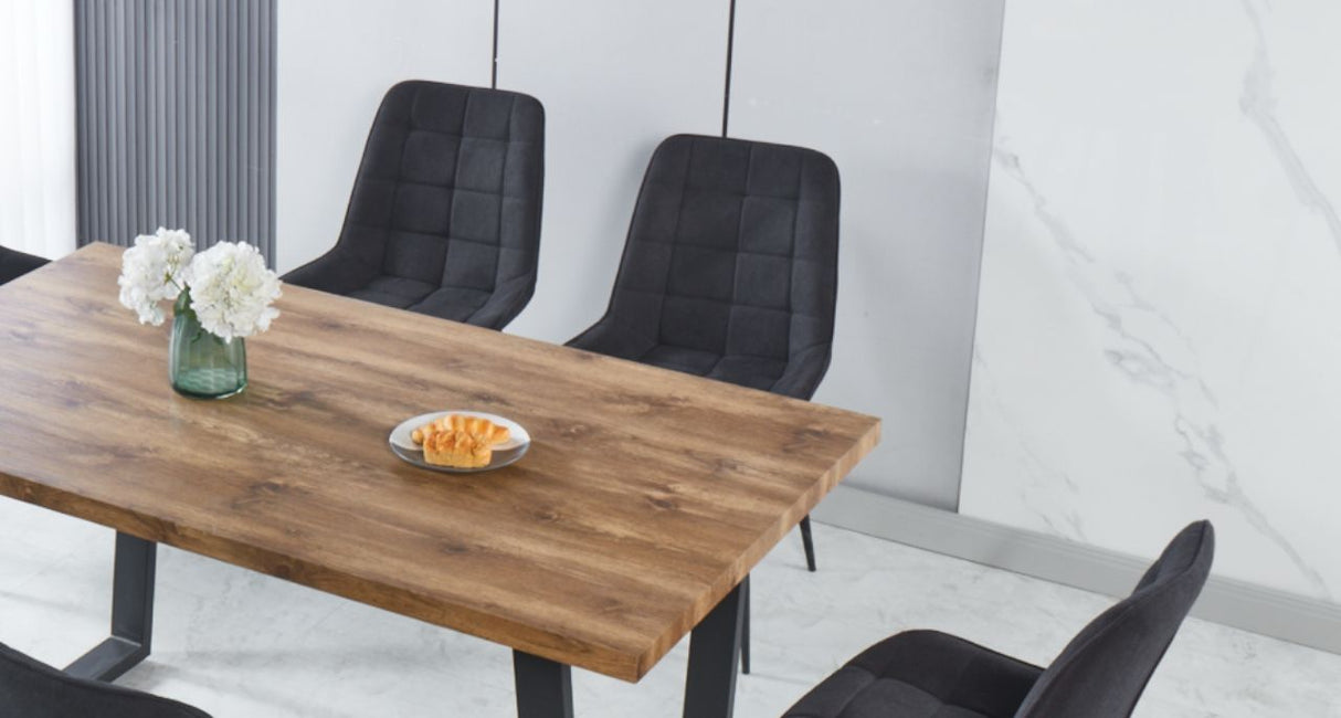 Dining Table Set 1 Table And 6 Chairs - Wood by Couch.com