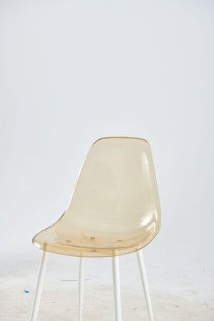 Dining Chair, Metal Leg, Plastic Seat (Set of 4) by Couch.com