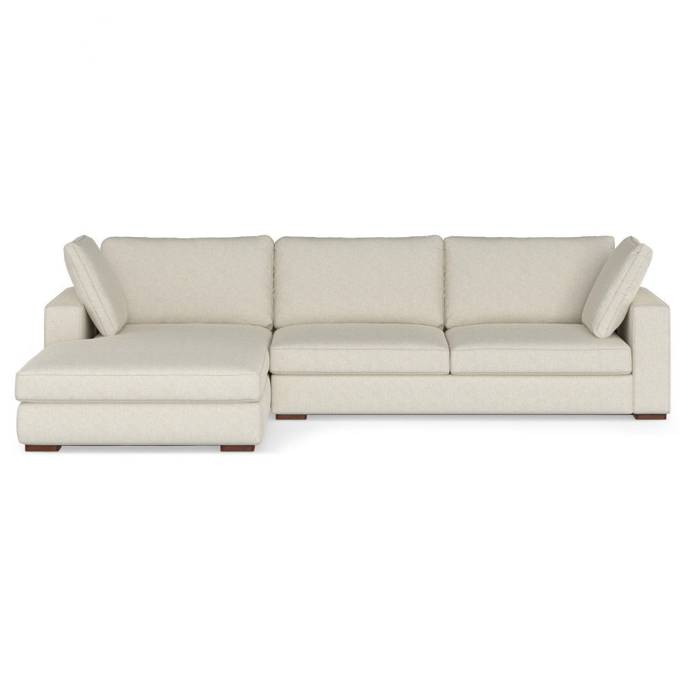 Charlie - Upholstered Deep Seater Sectional Sofa by Couch.com