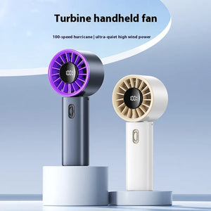 Portable Travel Turbine Fan – Rechargeable