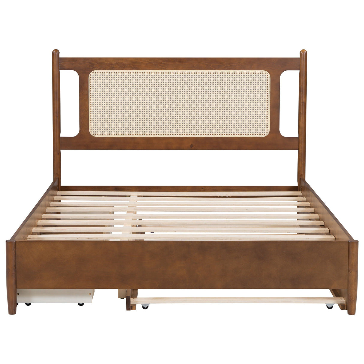 Platform Bed With 2 Big Drawers & Trundle by Couch.com