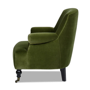 Eloise - Design Pleated Sock Arm Accent Armchair by Couch.com