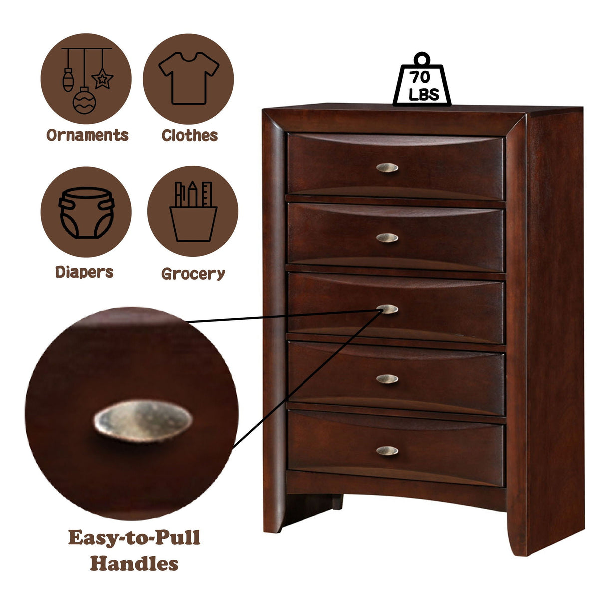 Ireland - Elegant Design Chest by Couch.com