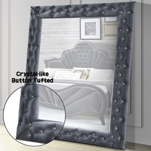 Dante - Velvet Floor Mirror by Couch.com