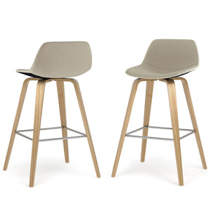 Randolph Bentwood - Upholstered Counter / Bar Height Stool (Set of 2) by Couch.com