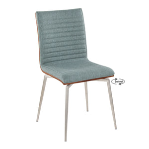 Mason - Contemporary Dining Chair (Set of 2) With Swivel by Couch.com