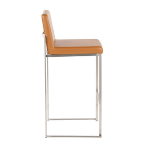 Fuji - Contemporary And Modern Elegance High Back Barstool by Couch.com