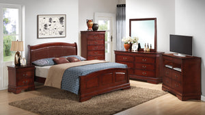 Panel Sleigh Bed Elegantly Crafted by Couch.com