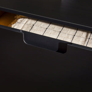 Mid Century Modern 3 Drawer Dresser - Black by Couch.com