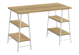 Computer Desk For Home Office, Laptop, Storage Shelves, Contemporary & Modern by Couch.com