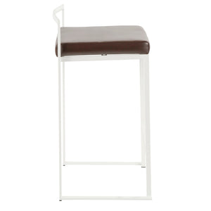 Fuji - Simple Elegance, Contemporary Stackable Counter Stool by Couch.com