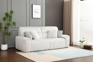 Jaya - Power Motion Sofa With Sleeper & USB Port - Mondo Gray