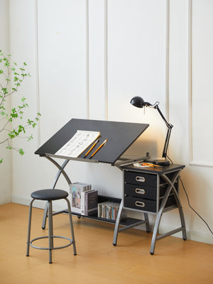 Drafting Table With Stool by Couch.com