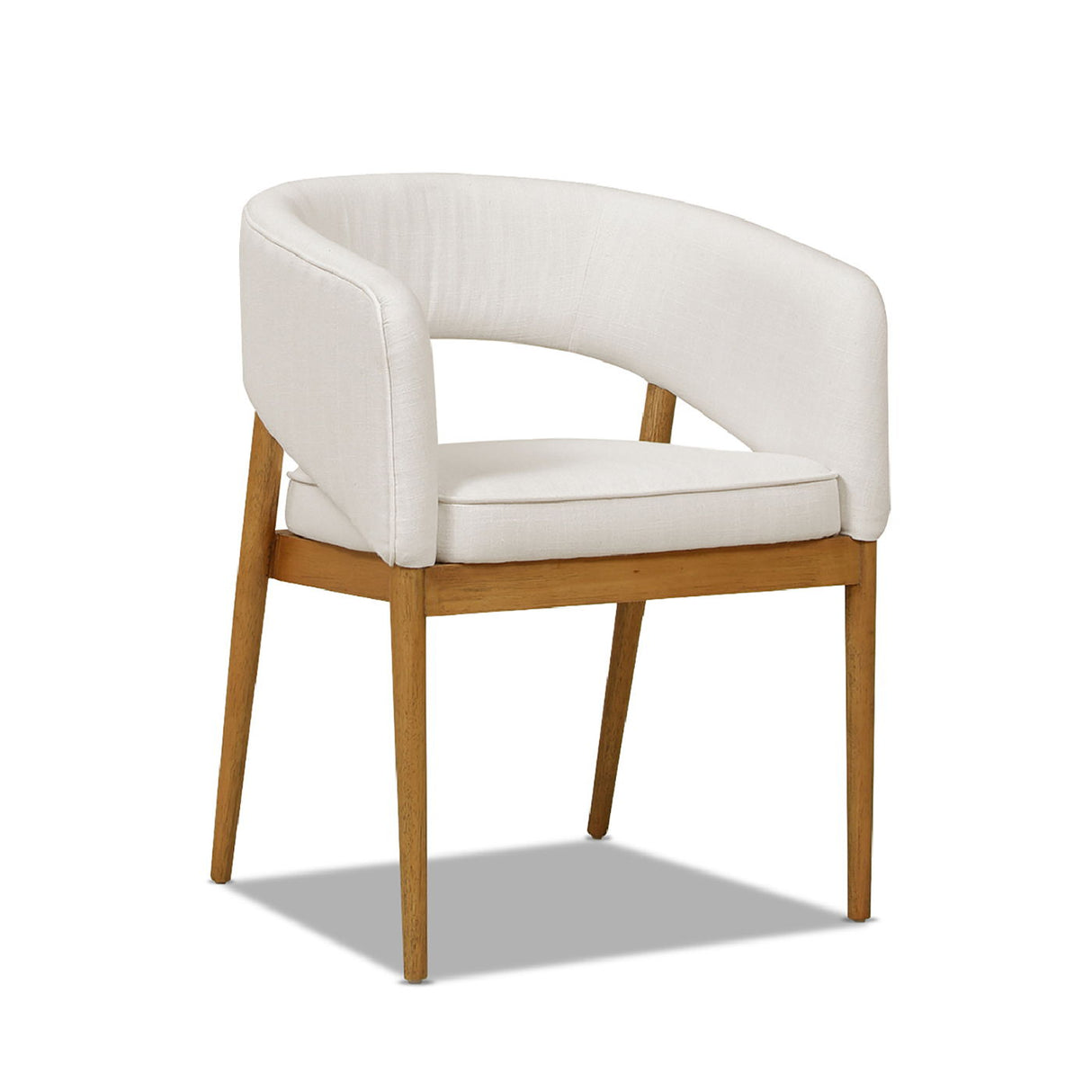 Mirah - Modern Open Barrel Dining Chair by Couch.com