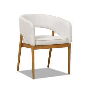 Mirah - Modern Open Barrel Dining Chair by Couch.com