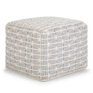 Noreen - Upholstered Square Pouf by Couch.com