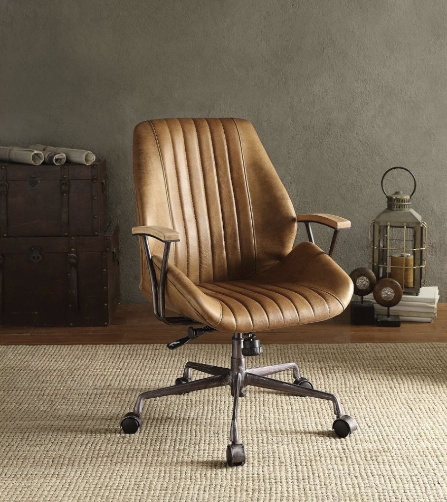 Hamilton - Top Grain Leather Office Chair by Couch.com