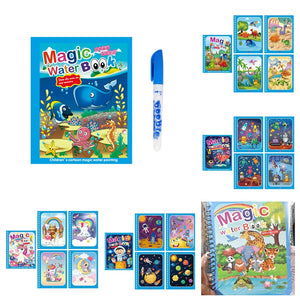 Children's Creative Magic  Water Painting Book