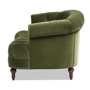 La Rosa - Victorian Chesterfield Loveseat by Couch.com
