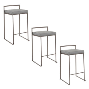 Fuji - Industrial Stackable Counter Stool Elegant Design by Couch.com