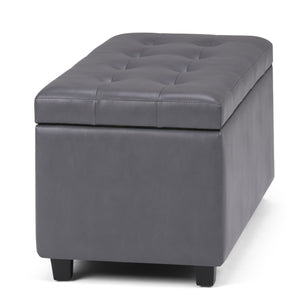 Cosmopolitan - Upholstered Storage Ottoman by Couch.com