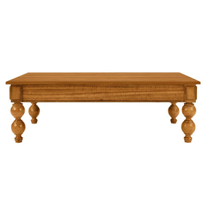 Rectangular Wooden Coffee Table with Storage Drawer