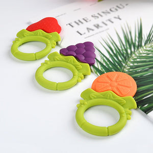 Baby Teething Molar Rod Fruit Silicone