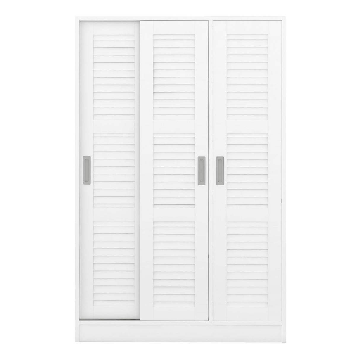 3 Door Shutter Wardrobe & Shelves by Couch.com