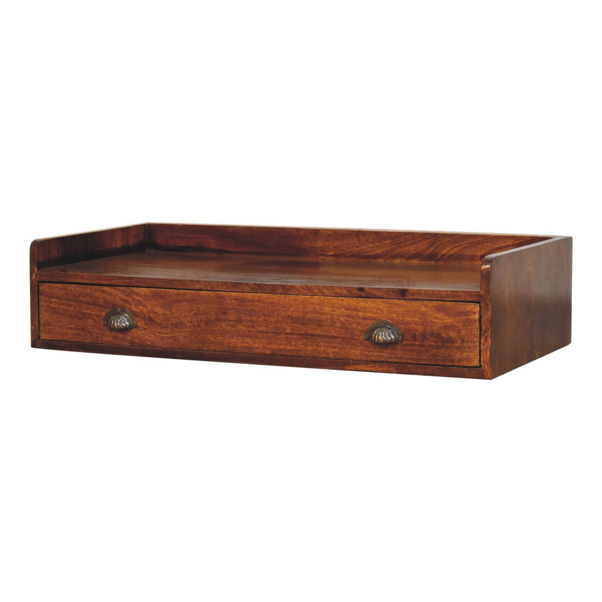 Belmont - Wall Mounted Console Shelf - Chestnut by Couch.com
