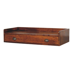 Belmont - Wall Mounted Console Shelf - Chestnut by Couch.com