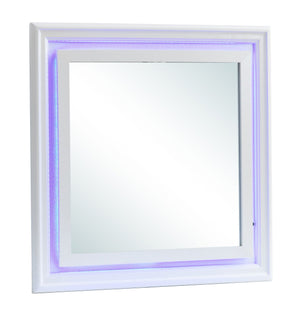 Elegant Transitional LED Mirror by Couch.com